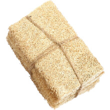 3 spugne di luffa naturale per la pulizia della cucina, delicate e facili da asciugare, ideali per lavare i piatti.