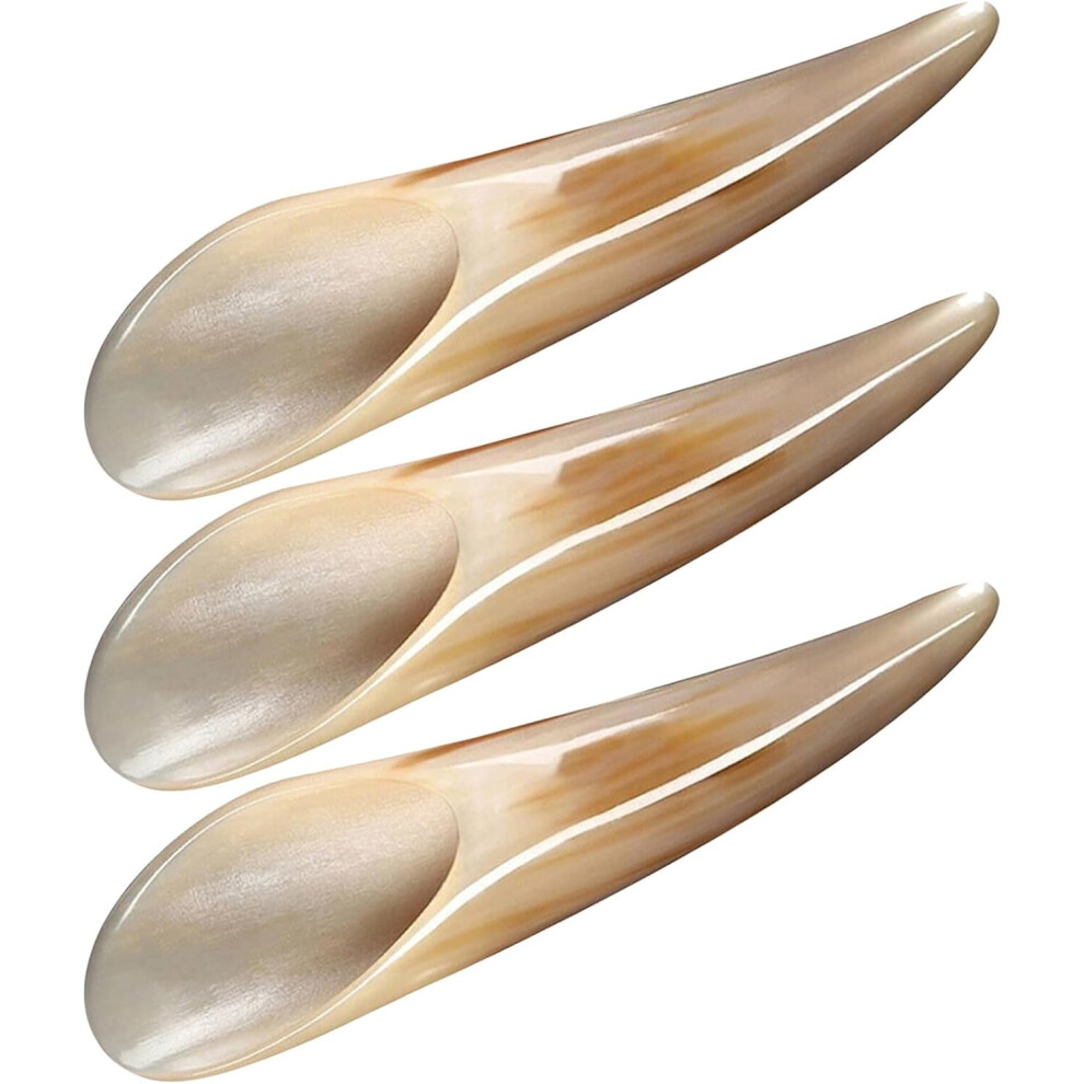 Hkhbjs 3Pcs Ox Horn Gua Sha Board For Facial And Body Massage Smooth Edge Gua Sha Massage Stick