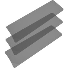 3-delige professionele highlightplank voor haarstylisten, haarkleuringstool, kapperskleurplank voor