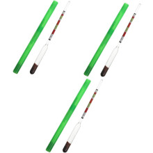 Lot de 3 hydromètres gradués pour le brassage de bière maison et hydromètre pour le sirop de bière et de vin