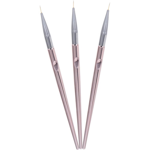 Nagelset mit rotem Pinsel, Gelstift, Nagellacklampe
