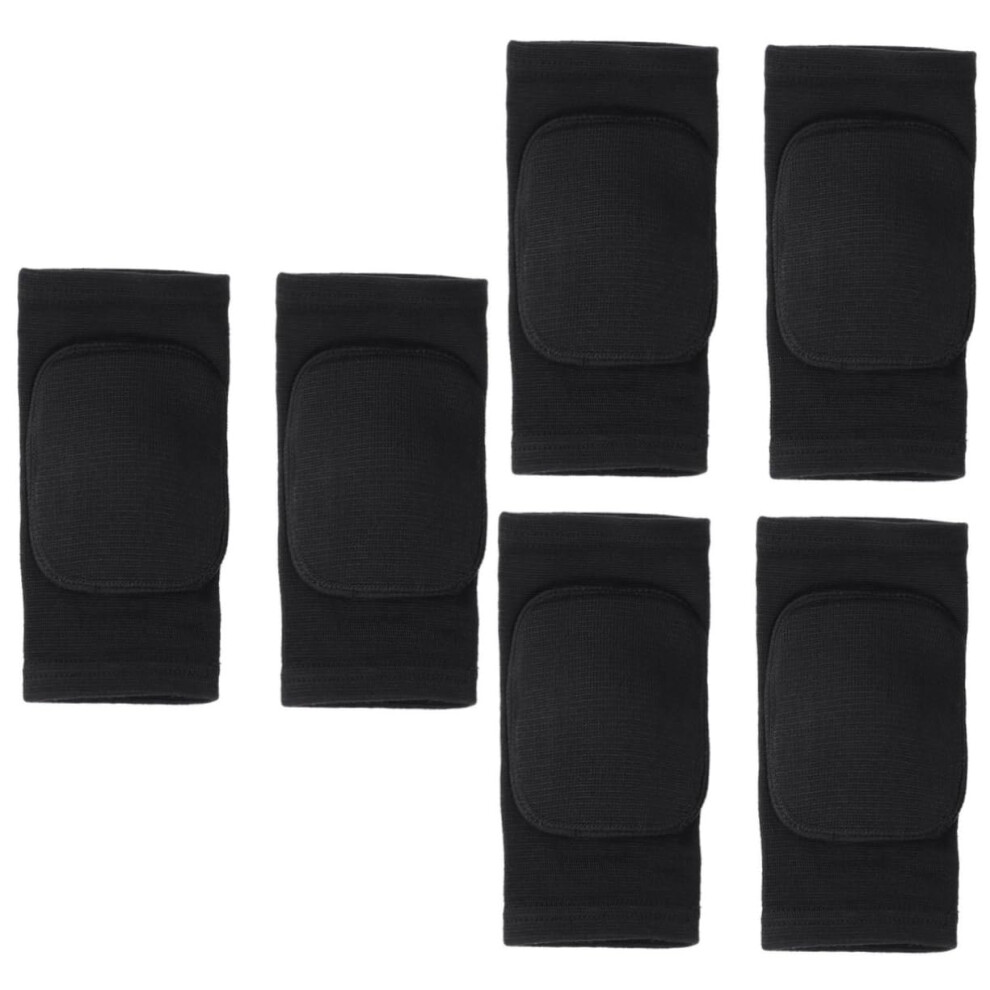 Hkhbjs 3Pcs Knee Pad Tight Non-Falling Protective Pad Breathable Flexible Elastic Support For Knee Warmer