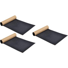 3 stuks vervangbare antislip griptape voor skateboards, geschikt voor professioneel gebruik met schuurpapier en longboards.