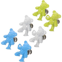 3 paires d'épingles à boutons ours pour jeans, boutons de rechange pour taille ajustable, sans couture, pour pantalons, ceinture réutilisable