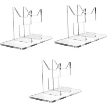 3 soportes organizadores para mandos de juegos, diseñados para el almacenamiento ordenado de mandos de juegos.