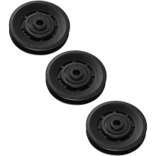 3er-Set Fitness-Rollenhüllen, professionelle Lagerrollen für Heimfitnessgeräte