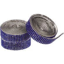 3 rotoli di nastri autoadesivi con strass, rotoli di strass scintillanti per fai da te, abbigliamento e decorazioni.