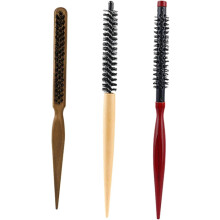 pettini in legno per asciugatura con phon, spazzola per capelli da donna, spazzola volumizzante per frangia