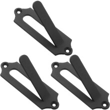 Kit de 3 soportes de pared de acero grandes para colgar cráneos, ideales para exhibir trofeos de ciervos y alces.