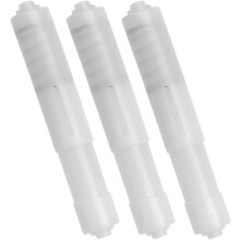 3er-Set Toilettenpapierhalter aus Kunststoff, schlankes, schlichtes Design, einfacher Rollenwechsel, langlebig