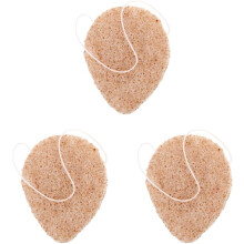 3er-Pack Gesichtsschwämme für Frauen, Gesichtsreinigungsschwämme, Peeling-Gesichtswaschpads für die tägliche Anwendung
