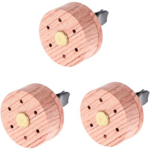 Difusor de aceites esenciales de 3 piezas con base de madera, difusor de aromaterapia para oficina