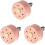 3 stuks etherische olie diffusers met houten voet, aromatherapie diffuser voor op kantoor 1