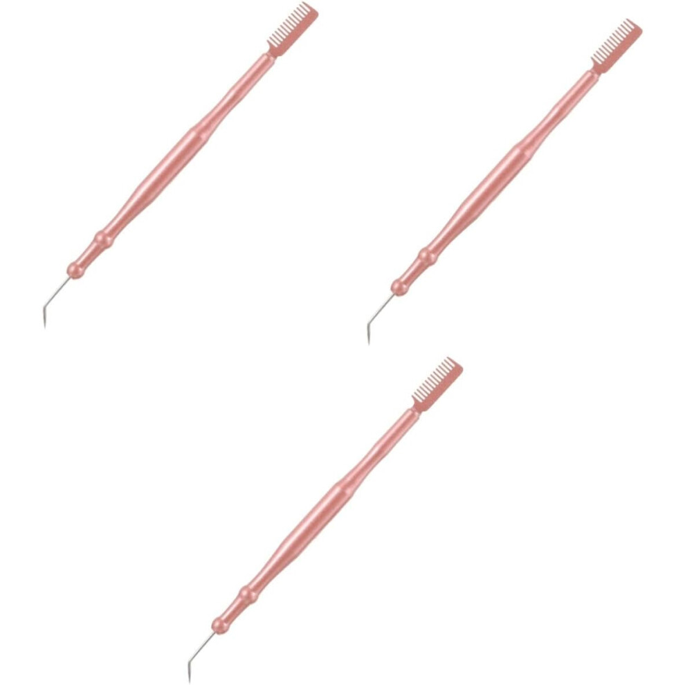 Hkhbjs Gold 3Pcs Eyelash Lift Perm Tool Eyelash Lifting Tool Separator And Separating Comb For Lift And Makeup Preparation