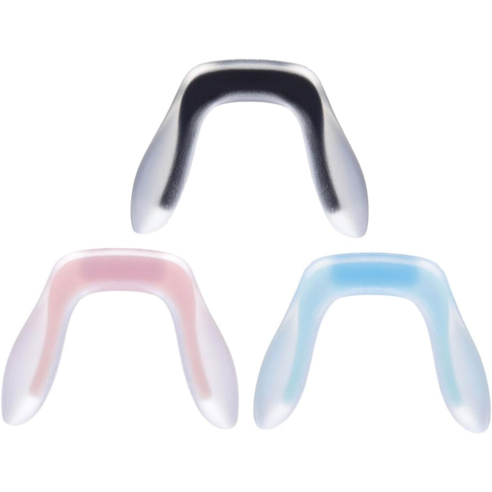Hkhbjs 3Pcs Silicone Nose Pads Eyeglass Bridge Support Soft Nose Cushions For Glasses Bridge Pads Prevent Fogging Fit Boy Girl Eyewear
