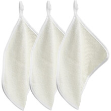 Nylon Exfoliating Bath Cloths Set of Face Body Scrub Towels Quick Dry Non-aborbent for Men Women Boys and Girls