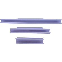 3-teiliges Set quadratischer Metall-Stickrahmenclips, Kreuzrohrklemmen, Stickrahmen-Schnallen-Zubehör
