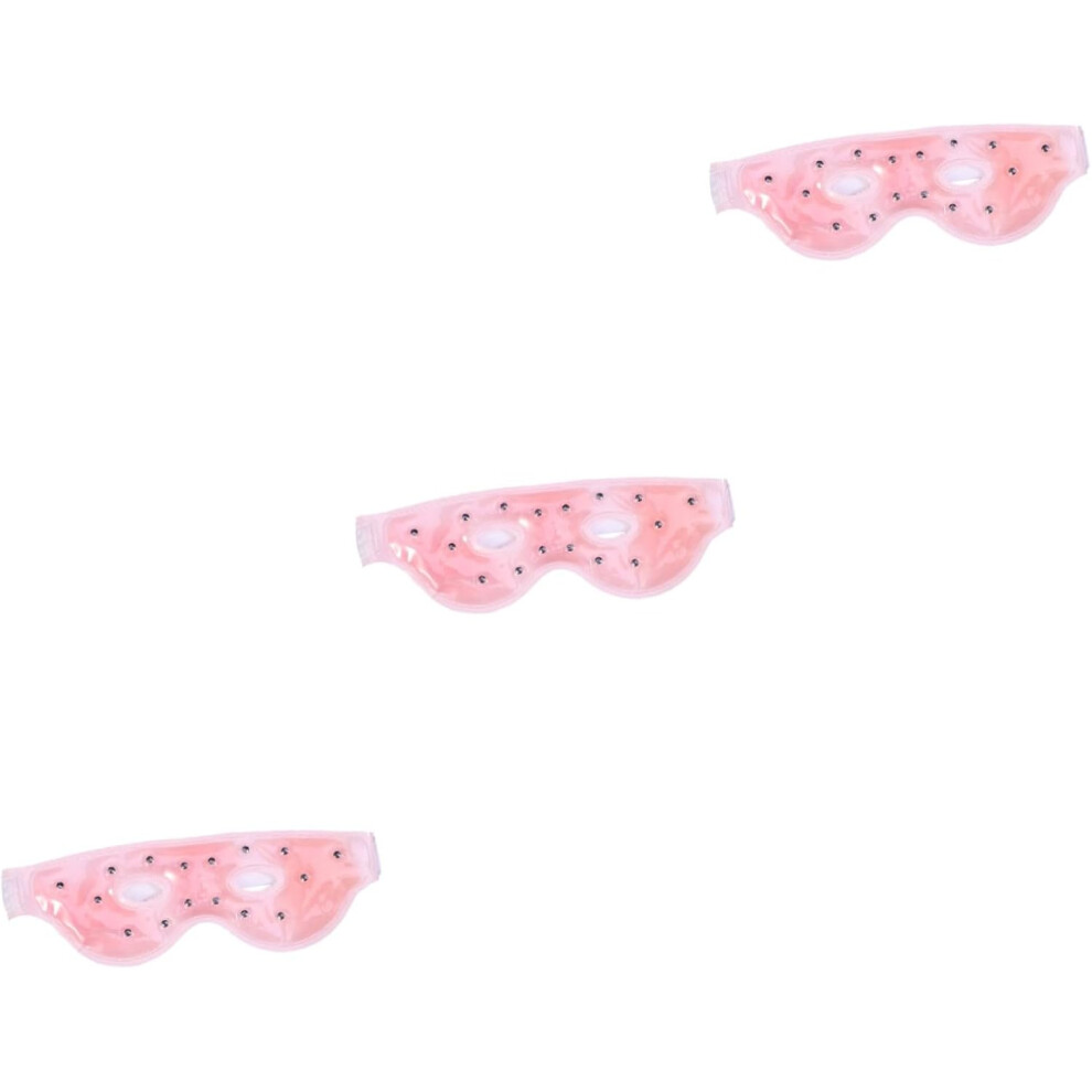Hkhbjs 3Pcs Eye Mask For Sleeping Cold Compress Therapy Soothing Beads Fatigue Relief