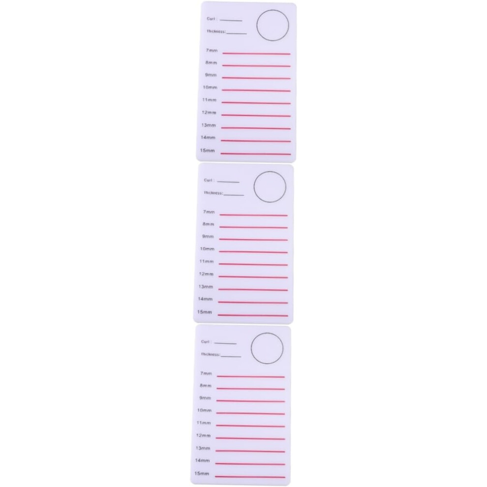 Hkhbjs 3Pcs Eyelash Extension Pallet Acrylic Tray For Home Salon Eyelash Extension Holder And Diy Use