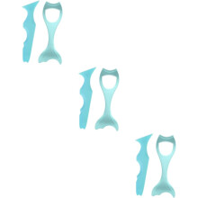 6-teiliges Set Silikon-Eyeliner-Schablonen für Make-up-Werkzeuge für Frauen, Eyeliner-Applikator-Schutz für Lidschatten-Auftrag