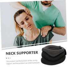 2pcs Neck Support Brace Adjustable Cervical Collar for Pain Relief Comfortable Use during Travel