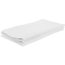 Lot de 3 mouchoirs en coton blanc pur pour homme, grands bandanas carrés polyvalents, parfaits pour un usage quotidien et les loisirs créatifs.