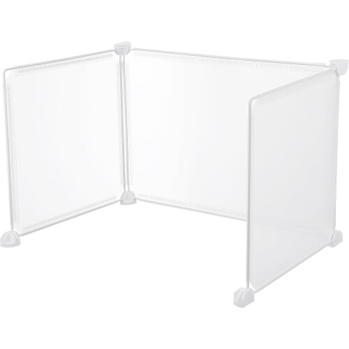 Desk Screen Divider 46x31x31cm Single-Person Desktop Partition Panel