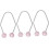 3 st Dimple Shaping Device Natural Dimple Creator för Face Trainer Forming Tool Kind Generator Training Device 1