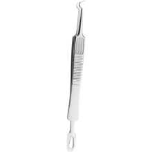 Pince à épiler en acier inoxydable pour points noirs, 3 pièces