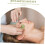 2-teiliges Steinroller-Gesichtspflegegerät Gua Sha Schabemassagegerät 4