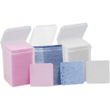Reinigungspads aus Vliesstoff für Wimpernkleber, Entfernung von Kleberresten aus der Flasche, Salon-Set für Wimpernverlängerungen