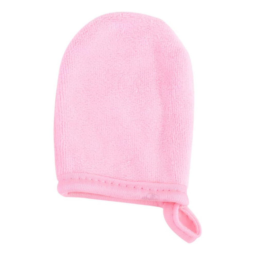 Hkhbjs 3Pcs Thickened Facial Cleansing Gloves Pink For Gentle Makeup Removal And Skin Care Cotton Makeup Accessories