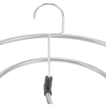 Lot de 2 cintres à vêtements en spirale, cintre pour couvertures, 12 mm, acier inoxydable robuste, gain de place, séchage rapide