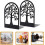 2-pcs Iron Tree Designed Bookends Decorative Book Holder for Study Desk Organizer 6