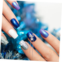 2 stuks strikjes nagelbedeltjes met strasssteentjes voor retro nagelkunst, charmante en aantrekkelijke doe-het-zelf manicure sieraden