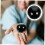 Black Obsidian Crystal Balls Stress Relief Spheres 2pcs Lightweight Compact 5