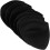 Bra Inserts Pads 3 Pairs Sponge Padded Bra Liners Thin Upper Thick Lower Design 7