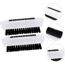 Escova de unhas de dois lados 2pcs Set Seras suaves resistentes ao desgaste Limpador profissional de unhas