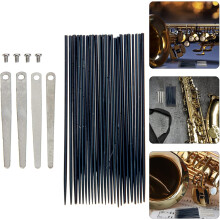 Saxophone Reeds with Thinner Reed Tip and Steel Instrument Needles, Small and Lightweight Repairing Accessory
