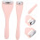 Gesichts-Eisroller-Set, 2-teilig, rosa, Gesichts- und Augenmassagegerät 4