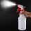 2Pcs Reusable Empty Spray Bottles Plastic with Adjustable Spray Nozzle Fine Mist 5