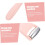 Gesichts-Eisroller-Set, 2-teilig, rosa, Gesichts- und Augenmassagegerät 7