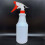 2Pcs Reusable Empty Spray Bottles Plastic with Adjustable Spray Nozzle Fine Mist 8