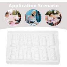 2 buc matrițe silicon pentru unghii, model de dantelă în relief pentru decorațiuni DIY, matrițe de unghii din silicon pentru arta cu gel