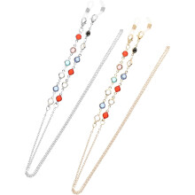 2 Stück Brillenband, Sonnenbrillenkette, Brillenhalter für Damen, Sonnenbrillenband zum Umhängen