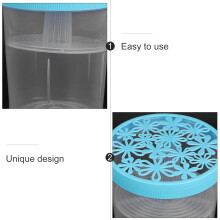 Boîte vide de 2 absorbeurs d'humidité domestiques avec 10 membranes imperméables et respirantes de rechange