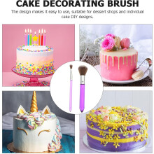 stuks taartverfkwasten voor het decoreren van fondant, doe-het-zelf aquarelkwasten, multifunctioneel