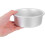 2pcs Nonstick Aluminum Cake Pans with Removable Bottom Round Molds 4