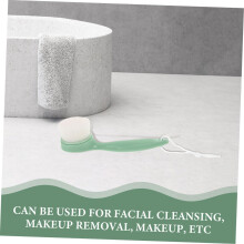 2ks kartáč na peeling obličeje Jemný kartáč na pleť pro čištění a exfoliaci obličeje a odličování