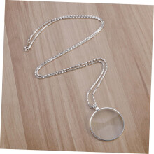 Lot de 2 colliers loupe optiques avec pendentif pour la lecture et l'inspection. Design léger.